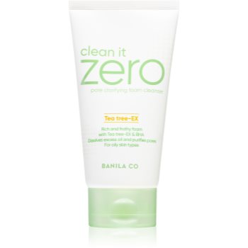 Banila Co. clean it zero pore clarifying spuma demachianta cu o textura cremoasa hidrateaza pielea si inchide porii - imagine 2